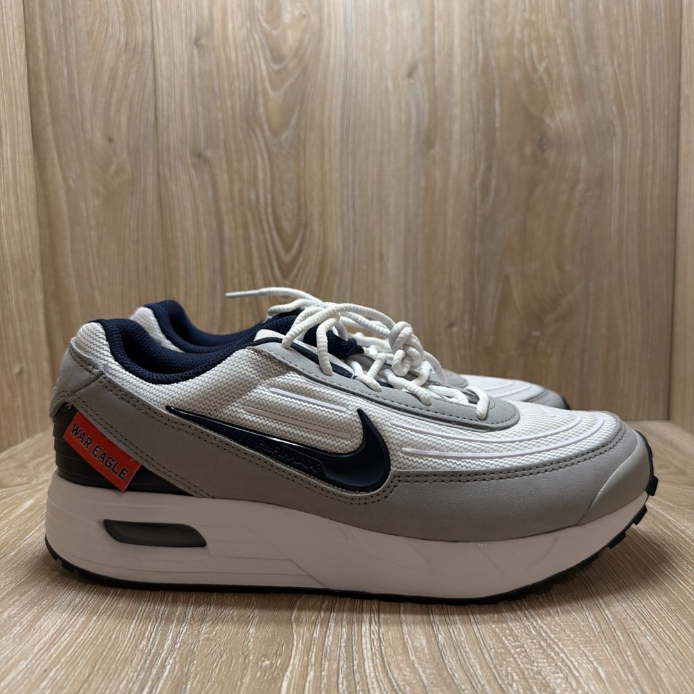 NCAA x Nike Air Max Verse "Auburn" White/College Navy IB3235-100 Men Size 6.5